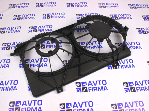 Диффузор (кожух) на вентилятор охлаждения радиатора двигателя а/м 2170-2172 c кондиционером Hella в интернет-магазине avtofirma63.ru 