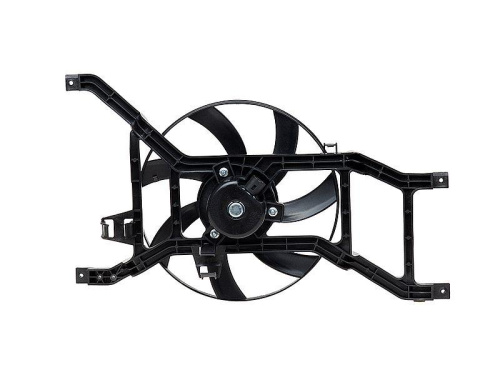 Электровентилятор с кожухом в сборе на Лада Ларгус без кондиционера в интернет-магазине avtofirma63.ru 