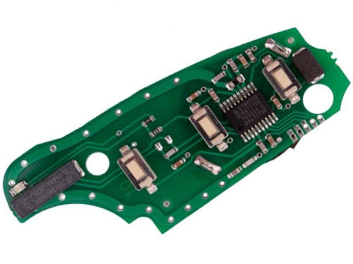 Плата выкидного ключа зажигания для Лада Калина, Приора, Гранта, Шевроле Нива (в стиле Audi эконом) в интернет-магазине avtofirma63.ru 