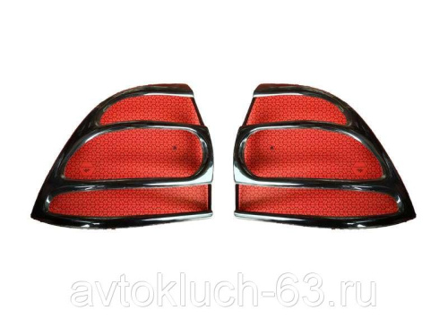 Накладки на задние фонари ВАЗ 2170, 2172 Приора