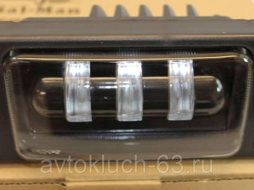 Противотуманные фары на ВАЗ 2110-2112, 2113-2115, 2123 3 линзы Sal-Man 40W