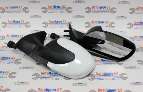 Боковые зеркала для а/м 2108-2115 Волна белые 3298-09 white в интернет-магазине avtofirma63.ru 