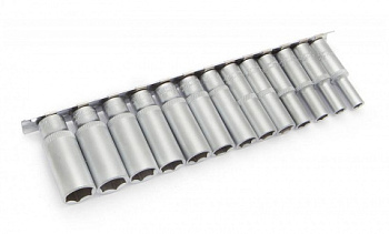 Набор головок 6-гранных  удлиненных 3/8" 13 штук в интернет-магазине avtofirma63.ru 