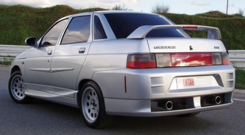 Накладки на низ дверей Титан Рейсинг для ВАЗ 2110 в интернет-магазине avtofirma63.ru 