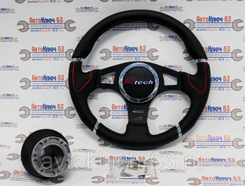 Руль спортивный для автомобилей ВАЗ, RTECH (64)