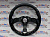 Руль спортивный для автомобилей ВАЗ, черный (4156A)