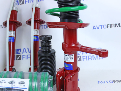 Подвеска в сборе Лада Калина, Калина 2 -70 мм Demfi Premium газомасляная в интернет-магазине avtofirma63.ru 