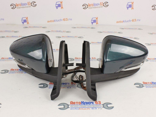 Боковые зеркала для а/м 2121 Урбан в стиле а/м 2190 с повторителем, электрические в интернет-магазине avtofirma63.ru 