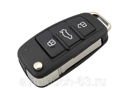 Выкидной ключ замка зажигания Лада Веста, Икс Рей с платой по типу Audi эконом в интернет-магазине avtofirma63.ru 