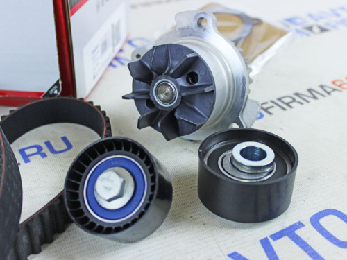 Комплект ремня ГРМ с роликами и помпой для а/м 2170-2172, 2180-2181, 2190-2191, 16 кл, GATES (kp15631xs1) в интернет-магазине avtofirma63.ru 