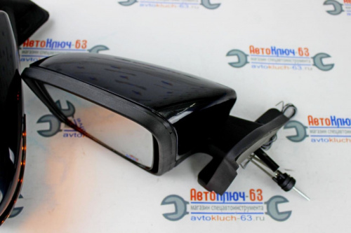 Боковые зеркала Лада Калина, Гранта, Датсун с повторителем AMG электрические в интернет-магазине avtofirma63.ru 