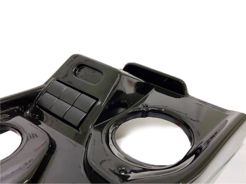 Тоннель пола на Ниву ВАЗ 21213 Урбан черный лак с заглушками