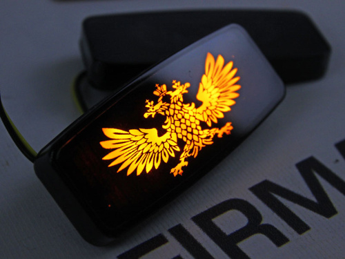 Диодные повторители поворота для Приора, Гранта, Калина с Гербом