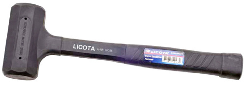 Молоток 1000 грамм с мягким бойком без отдачи 55 ммAHM-06055, Licota