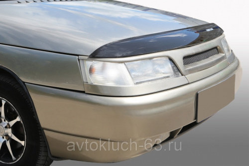 Спойлер (мухобойка) капота для а/м 2110-12, Voron Glass в интернет-магазине avtofirma63.ru 