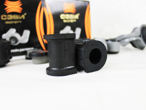 Комплект резиновых втулок передней подвески с кронштейнами растяжки (крабами) SEVI Гранта 22 мм в интернет-магазине avtofirma63.ru 