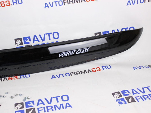 Спойлер (мухобойка) капота для а/м 2110-12, Voron Glass в интернет-магазине avtofirma63.ru 