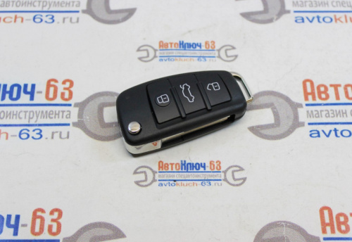 Выкидной ключ замка зажигания ВАЗ 1118, 2170, 2190, Datsun, 2123 без платы по типу Audi в интернет-магазине avtofirma63.ru 