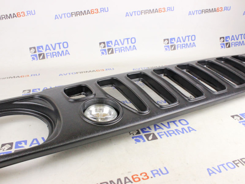 Решетка маска с белыми ДХО на Лада Нива 4х4 в интернет-магазине avtofirma63.ru 