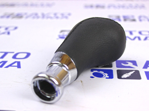 Ручка КПП экокожа в стиле Веста на ВАЗ 2110-2112, Приора с кулисой