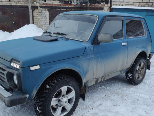 Дефлекторы (ветровики) для окон Лада Нива 3D Sib из 2-х частей под новое зеркало в интернет-магазине avtofirma63.ru 