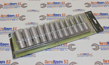 Набор головок 6-ти гранных удлиненных дюймовых 1/2 12 предметов в интернет-магазине avtofirma63.ru 