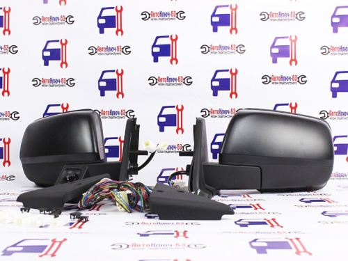 Заводские боковые зеркала в стиле Урбан для а/м 21214 с электроприводом, обогревом, жгуты, джойстик, уголки в интернет-магазине avtofirma63.ru 
