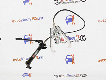 Гидравлический двухтрехлапый переставной съемник с выносным насосом 20 т ROCKFORCE в интернет-магазине avtofirma63.ru 