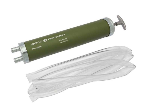 Шприц для масла двойного действия 500 мл Дело Техники в интернет-магазине avtofirma63.ru 