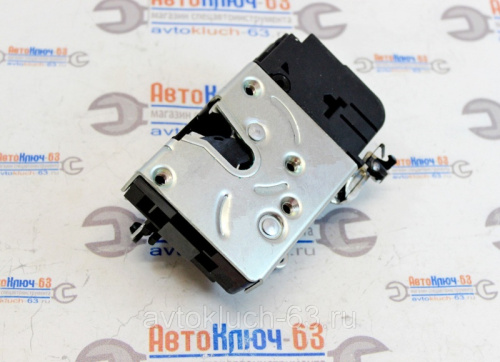 Замок с электроприводом передний на Лада Калина