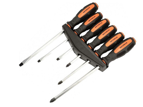 Набор отверток 6 пр. (с квадратным стержнем) АвтоDело в интернет-магазине avtofirma63.ru 