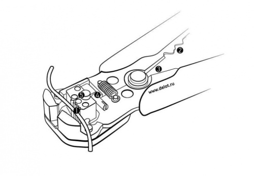 Клещи для снятия изоляции профессиональные Дело Техники в интернет-магазине avtofirma63.ru 