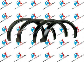 Расширители колёсных арок (фендеры) шагрень Razor Урбан с имитацией вырезов под болты на Лада 4х4 (Нива) 21214 в интернет-магазине avtofirma63.ru 