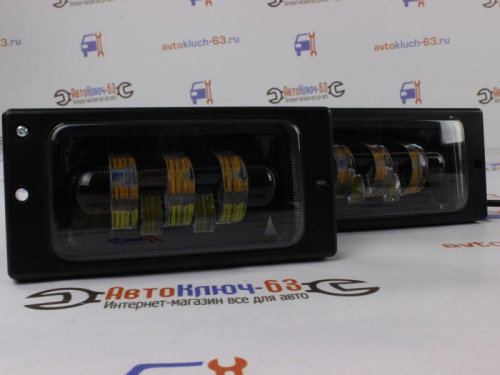 Противотуманные фары на ВАЗ 2110-2112 5 линз Автосвет 60 W