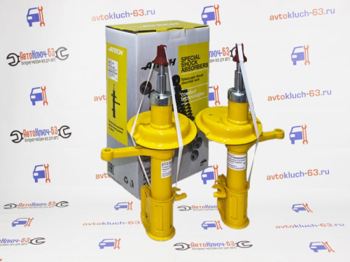 Передние стойки Лада Калина ВАЗ 1118 ATECH SPECIAL-GAS газомасляные под стандартную пружину в интернет-магазине avtofirma63.ru 