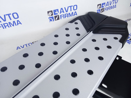 Пороги алюминиевые в стиле БМВ для а/м 2121 Урбан в интернет-магазине avtofirma63.ru 