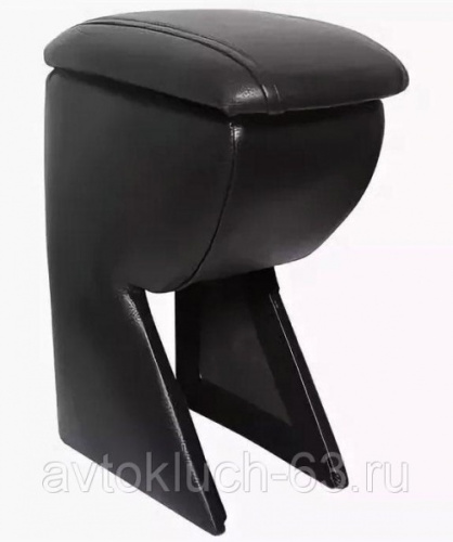 Подлокотник мягкий Hyundai Accent, черный Azard