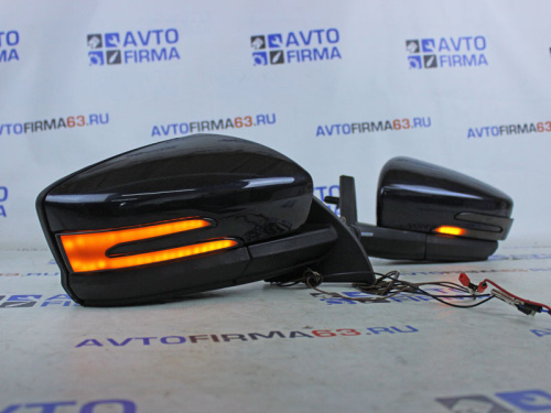 Боковые зеркала для а/м 2109, 2114 в стиле 2190 с повторителем AMG, механические в интернет-магазине avtofirma63.ru 