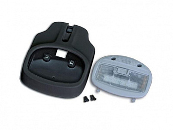 Корпус фонаря черный с плафоном на Шевроле Нива