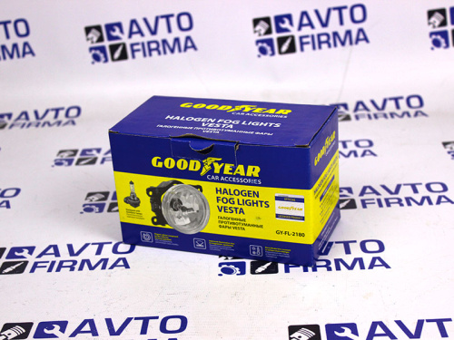 Фары противотуманные галогенные GOODYEAR на Лада Веста