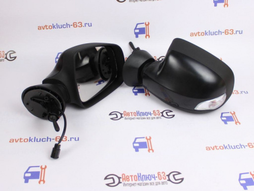 Боковые зеркала для R-90 и Рено Логан, Сандеро, Дастер с тросовым приводом обогревом и повторителем в интернет-магазине avtofirma63.ru 
