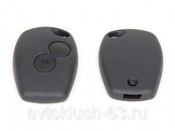 Корпус ключа зажигания Ларгус, Renault (резиновые кнопки) оригинал в интернет-магазине avtofirma63.ru 