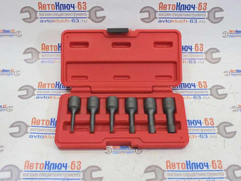 Набор экстракторов для сломанного крепежа 2, 3, 4, 6, 8,10 мм Licota в интернет-магазине avtofirma63.ru 