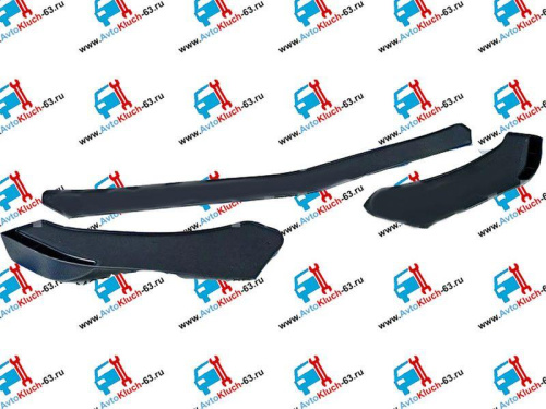 Нижняя накладка (Сплиттер) переднего бампера SAL-MAN в стиле BMW универсальная в интернет-магазине avtofirma63.ru 