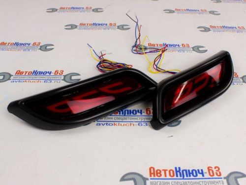 Светодиодные катафоты заднего бампера Приора 2