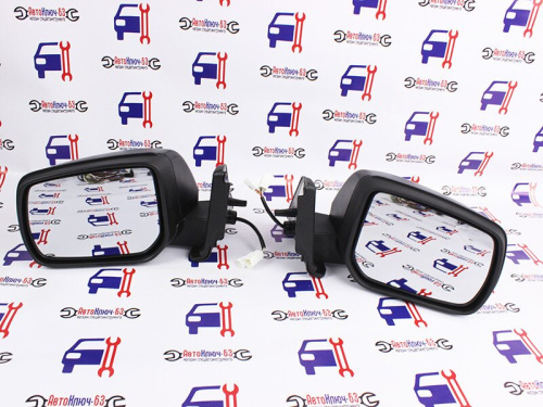 Заводские боковые зеркала УРБАН Лада Нива 4x4 с электроприводом и обогревом шагрень в интернет-магазине avtofirma63.ru 