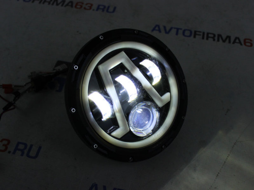 Фары светодиодные Нива 2121 УАЗ тюнинг с габаритом и поворотником TLM-020