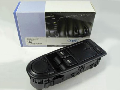 Модуль двери водителя ВАЗ 2190 FL (2 стеклопод.) БЕЛАЯ подсветка Элкар