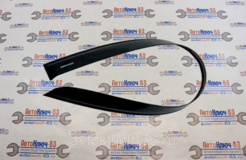 Дефлекторы (ветровики) для окон накладные неломающиеся Samurai Лада Веста Voron Glass в интернет-магазине avtofirma63.ru 