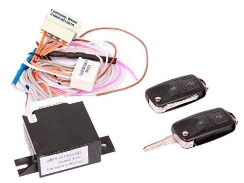 Ключ замка зажигания для Лада Гранта, выкидной с блоком управления замками дверей в интернет-магазине avtofirma63.ru 